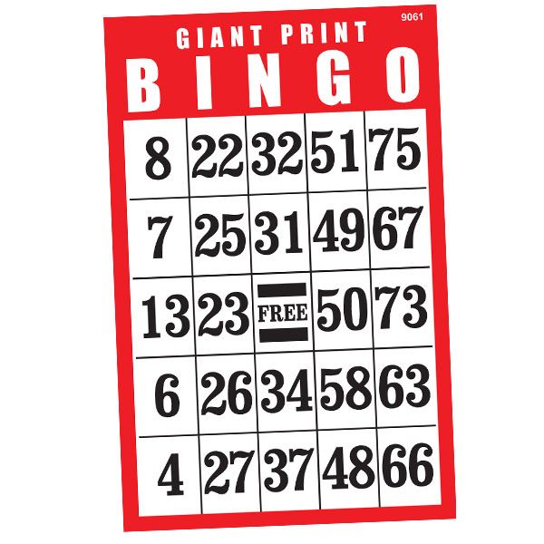 Giant bingo
